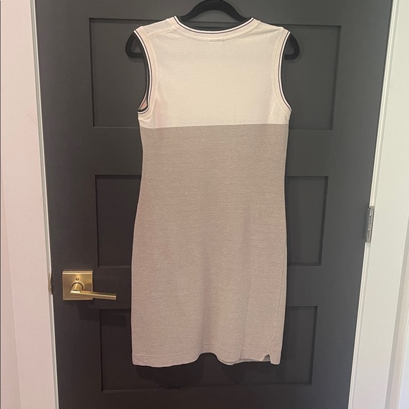 Lacoste Women's Beige and Light Brown Mini Dress - Picture 6 of 7